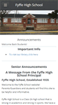 Mobile Screenshot of fyffeschool.com